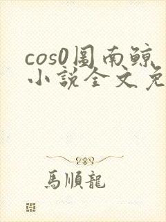 cos0图南鲸小说全文免费阅读笔趣阁封面