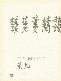 校花萧婷赵雷小说免费阅读