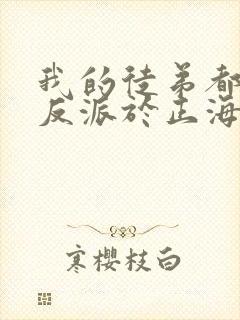 我的徒弟都是大反派于正海封面