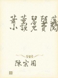 萧薰儿堕落浮殇小说免费阅读