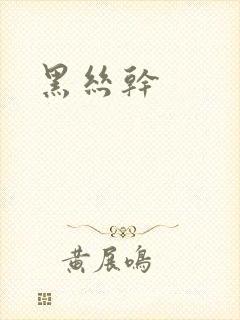 黑丝干