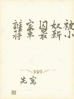 谁家囚奴被疯批蒋军最新小说免费阅读