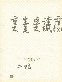 重生虐渣霍夫人又美又飒txt下载全本封面