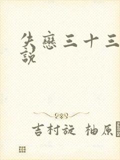 失恋三十三天小说