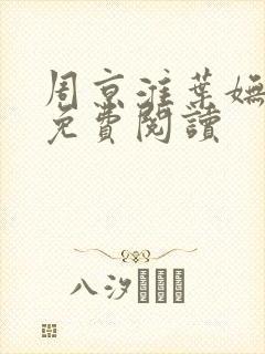 周京淮叶妩小说免费阅读封面