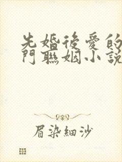 先婚后爱的双豪门联姻小说甜宠文