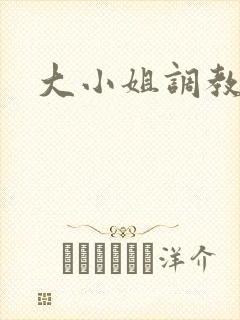 大小姐调教小说封面