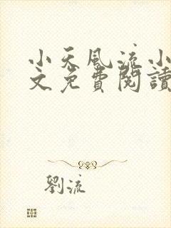小天风流小说全文免费阅读无弹窗