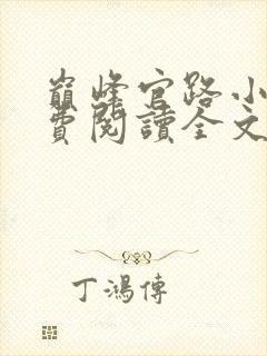 巅峰官路小说免费阅读全文无删减