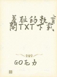 羞耻的教育笔趣阁TXT下载封面