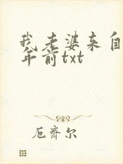 我老婆来自一千年前txt