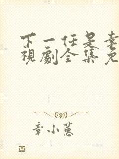 下一任是幸福电视剧全集免费观看