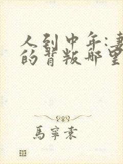 人到中年:妻子的背叛哪里可以看全文