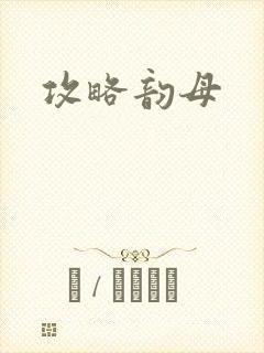 攻略韵母