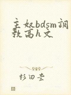 主奴bdsm调教高h文封面