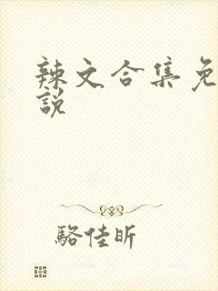 辣文合集免费小说封面