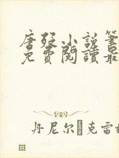 唐殁小说笔趣阁免费阅读最新章节更封面