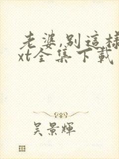 老婆,别这样txt全集下载 完整版