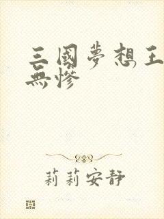三国梦想王元姬无惨封面