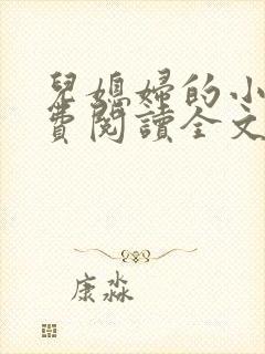 儿媳妇的小说免费阅读全文