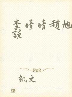 李晴晴赵旭的小说封面