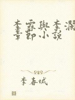 李霖与李澜最新章节小说
