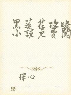 黑莲花攻略手册小说免费阅读