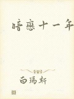 暗恋十一年小说