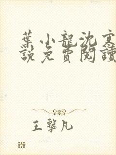 叶小龙沈寒溪小说免费阅读全文无弹窗