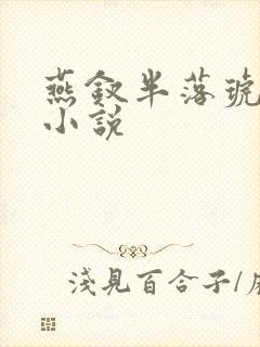 燕钗半落琥珀糖小说