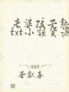 老婆孩子热炕头txt小说资源