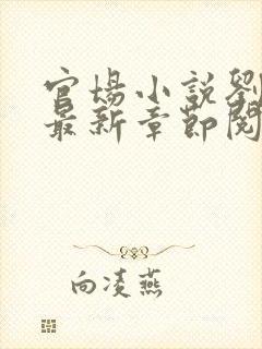 官场小说刘志中最新章节阅读全文