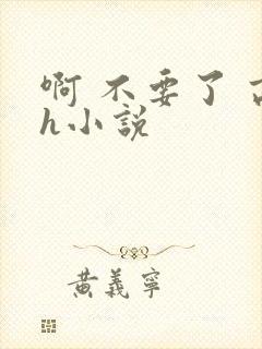 啊 不要了 高h小说
