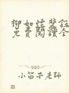 柳如烟裴钰夏柠免费阅读全文最新章封面