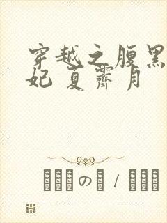 穿越之腹黑世子妃 夏霁月