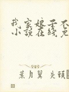 我家娘子不对劲小说在线免费看封面