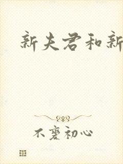 新夫君和新妻君