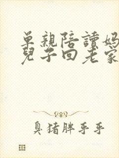 单亲陪读妈妈带儿子回老家