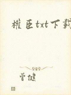 权臣txt下载