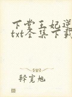 下堂王妃逆袭记txt全集下载封面