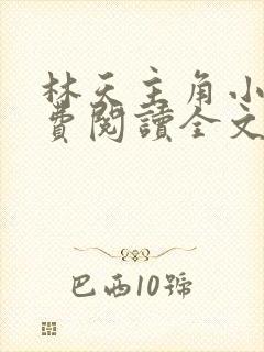 林天主角小说免费阅读全文