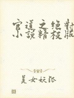 官道之绝对权力小说精校版全集txt