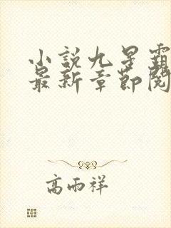 小说九星霸体诀最新章节阅读