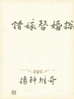 错嫁替婚总裁