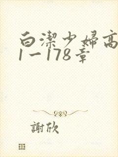 白洁少妇高义第1一178章