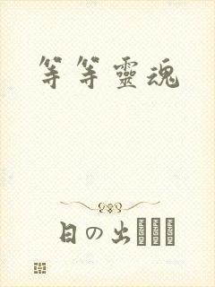 等等灵魂