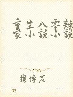 重生八零辣妻当家小说小说