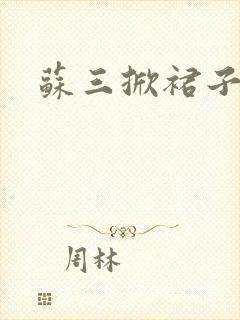 苏三掀裙子