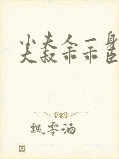 小夫人一身反骨大叔乖乖臣服结局