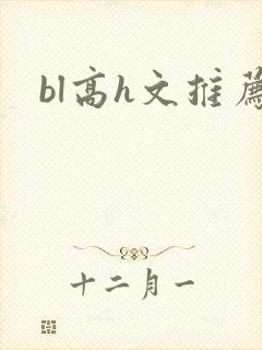 bl高h文推荐